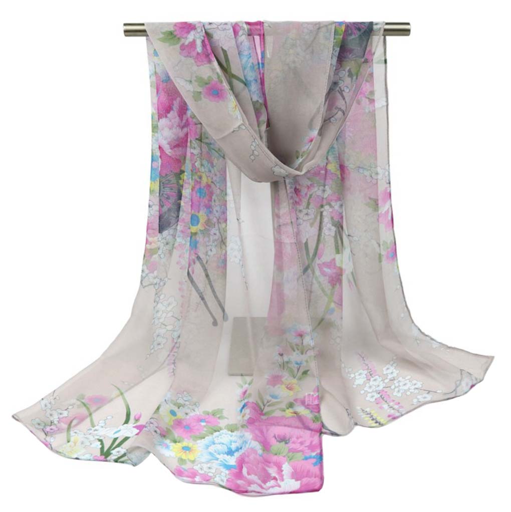 Botanical Garden Silk Scarf