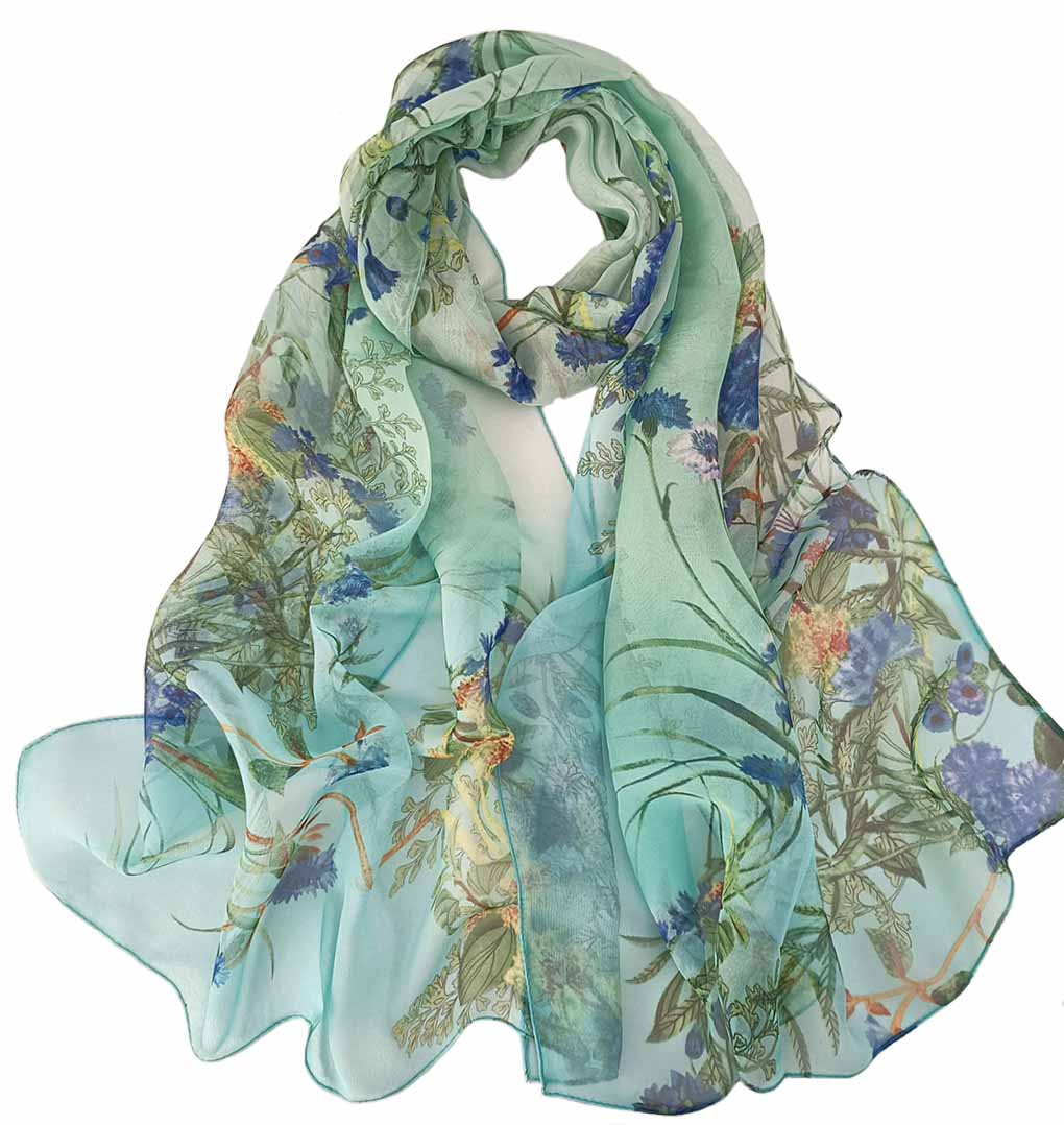 Victorian Romance Silk Scarf