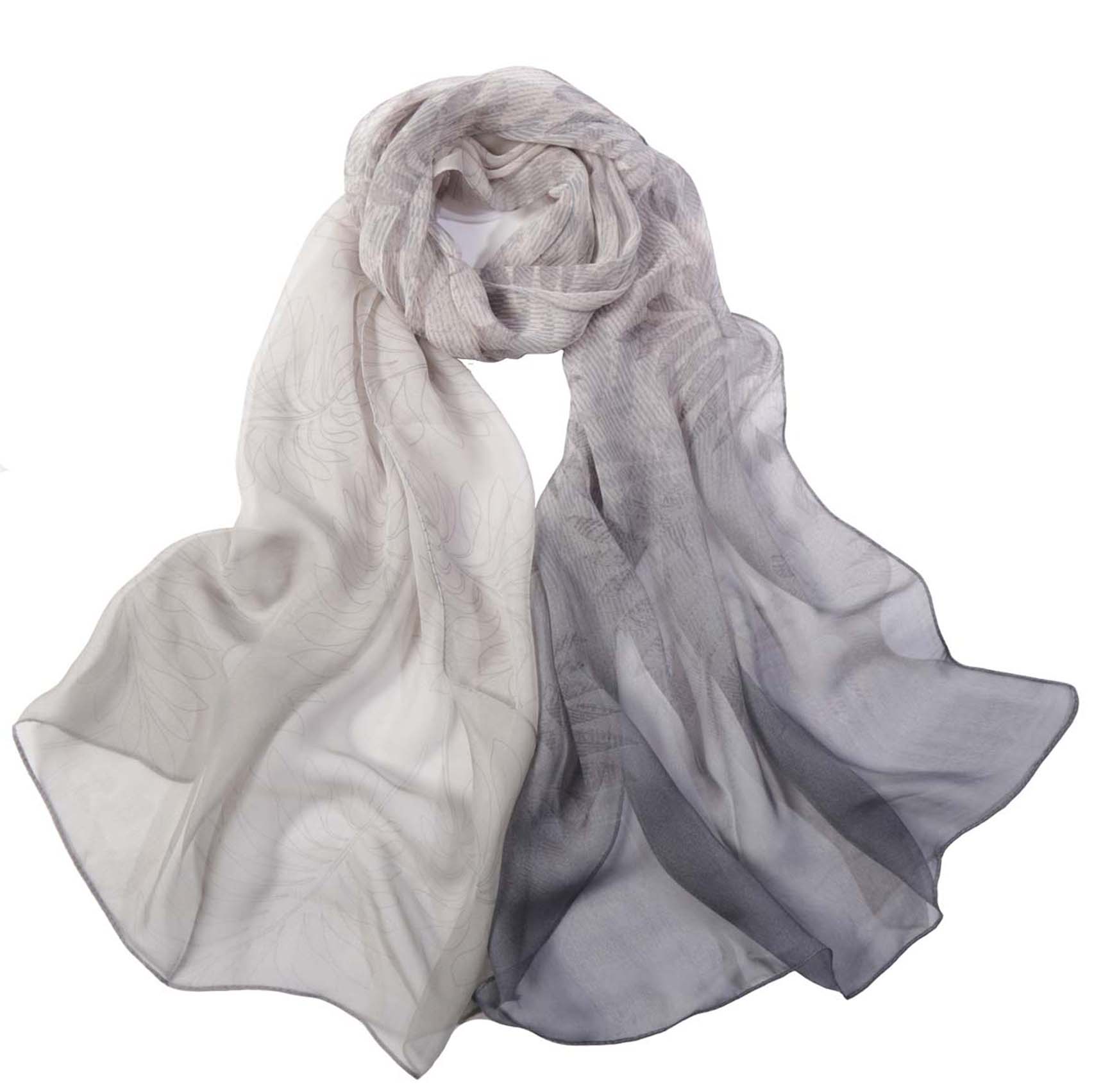 Arcadia Print Silk Scarf