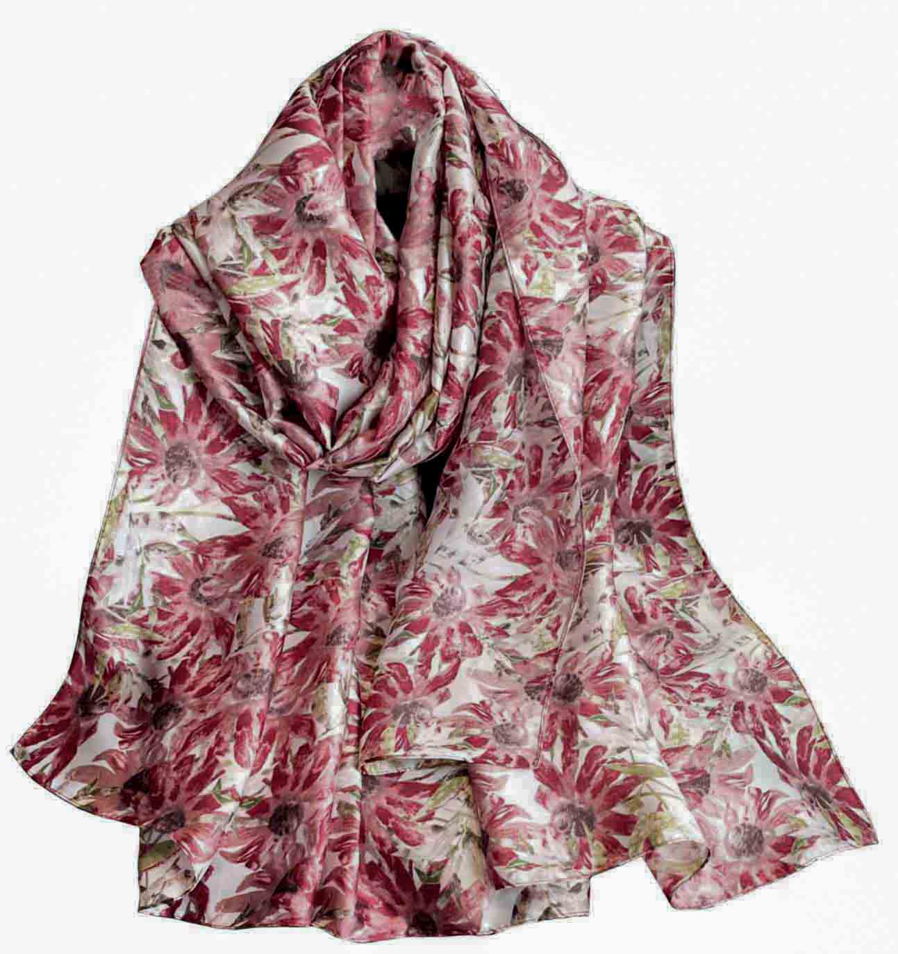 Opulent Drape Silk Wrap