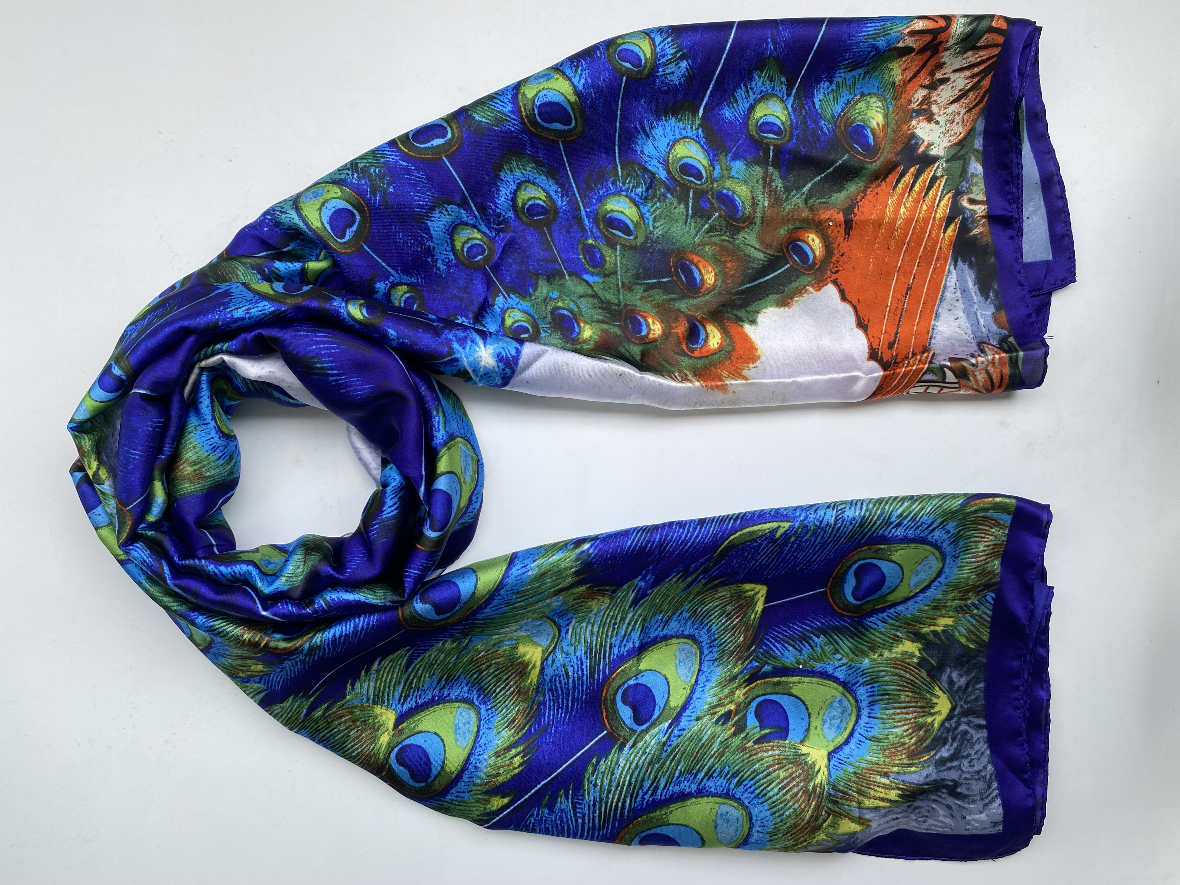 Satin Sheen Oversized Scarf