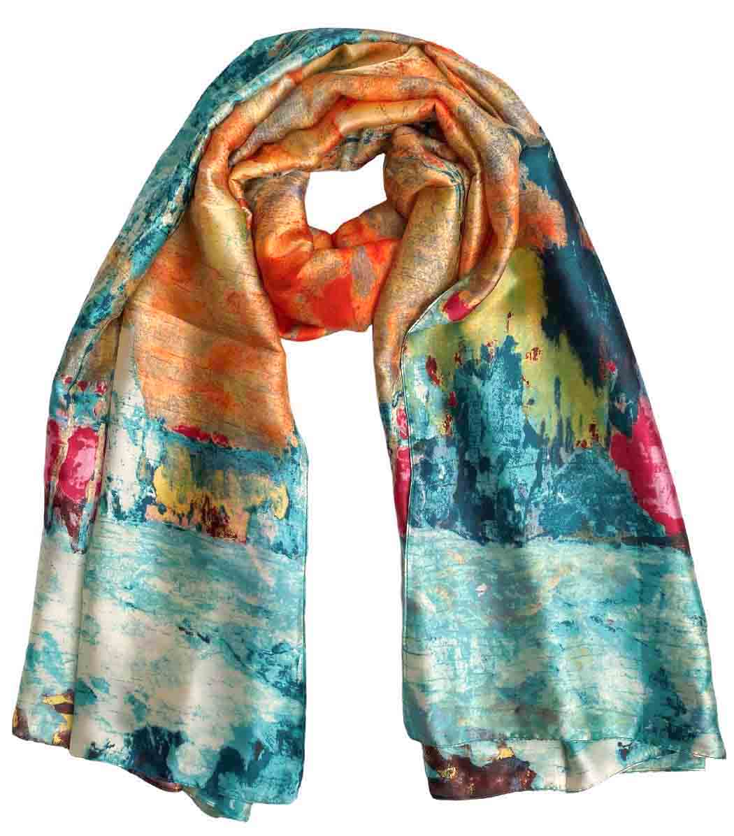 Glacier Shine Oversized Stole