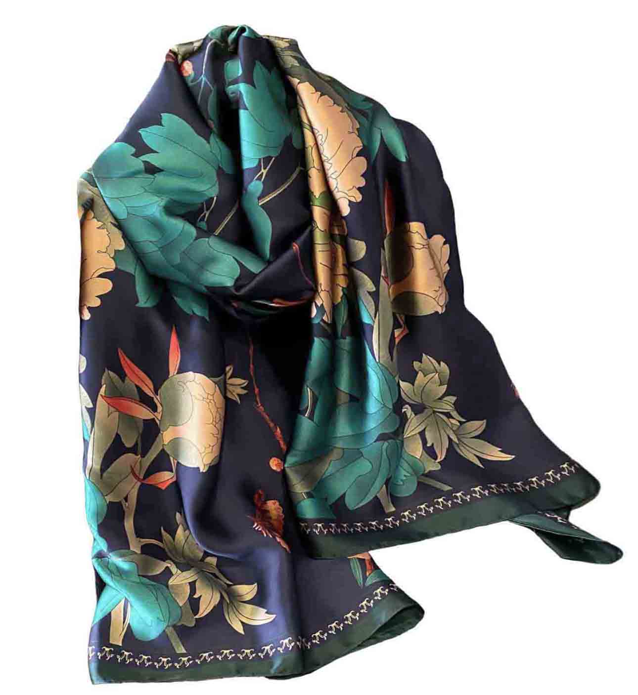 Diamond Dust Silk Shawl