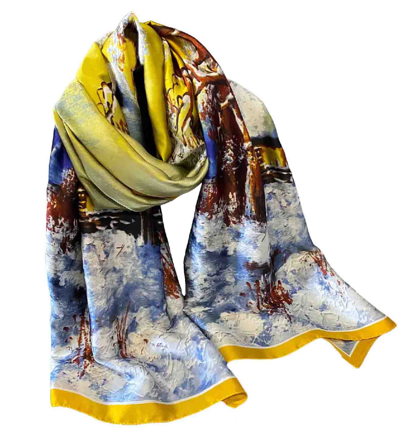 Satin Luxe Oversized Wrap