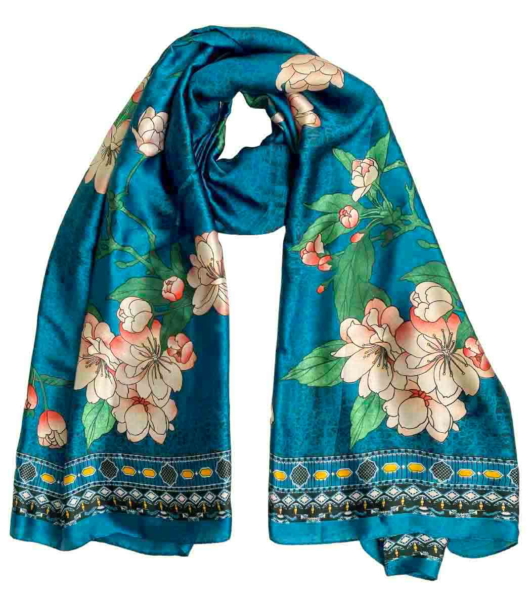 Silk Satin Cocoon Wrap