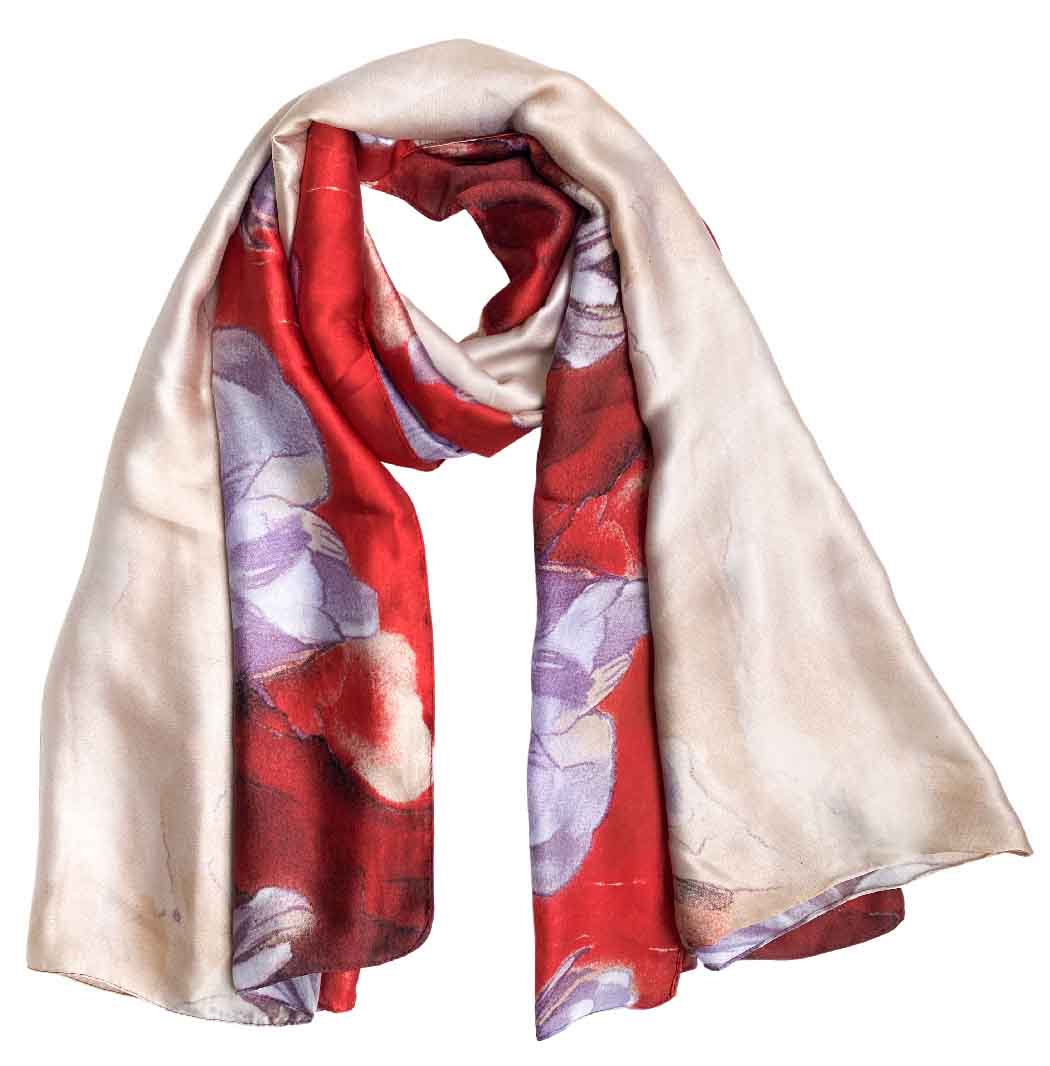 Mermaid Sheen Silk Shawl