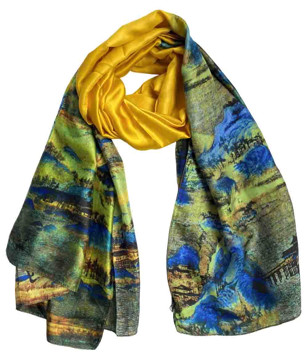 Millefiori Satin Stole