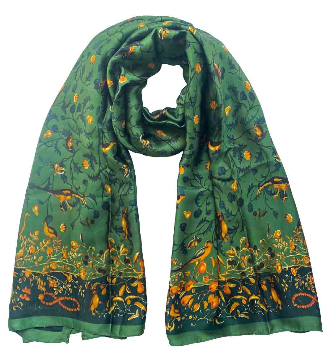 Enchanted Drape Silk Shawl