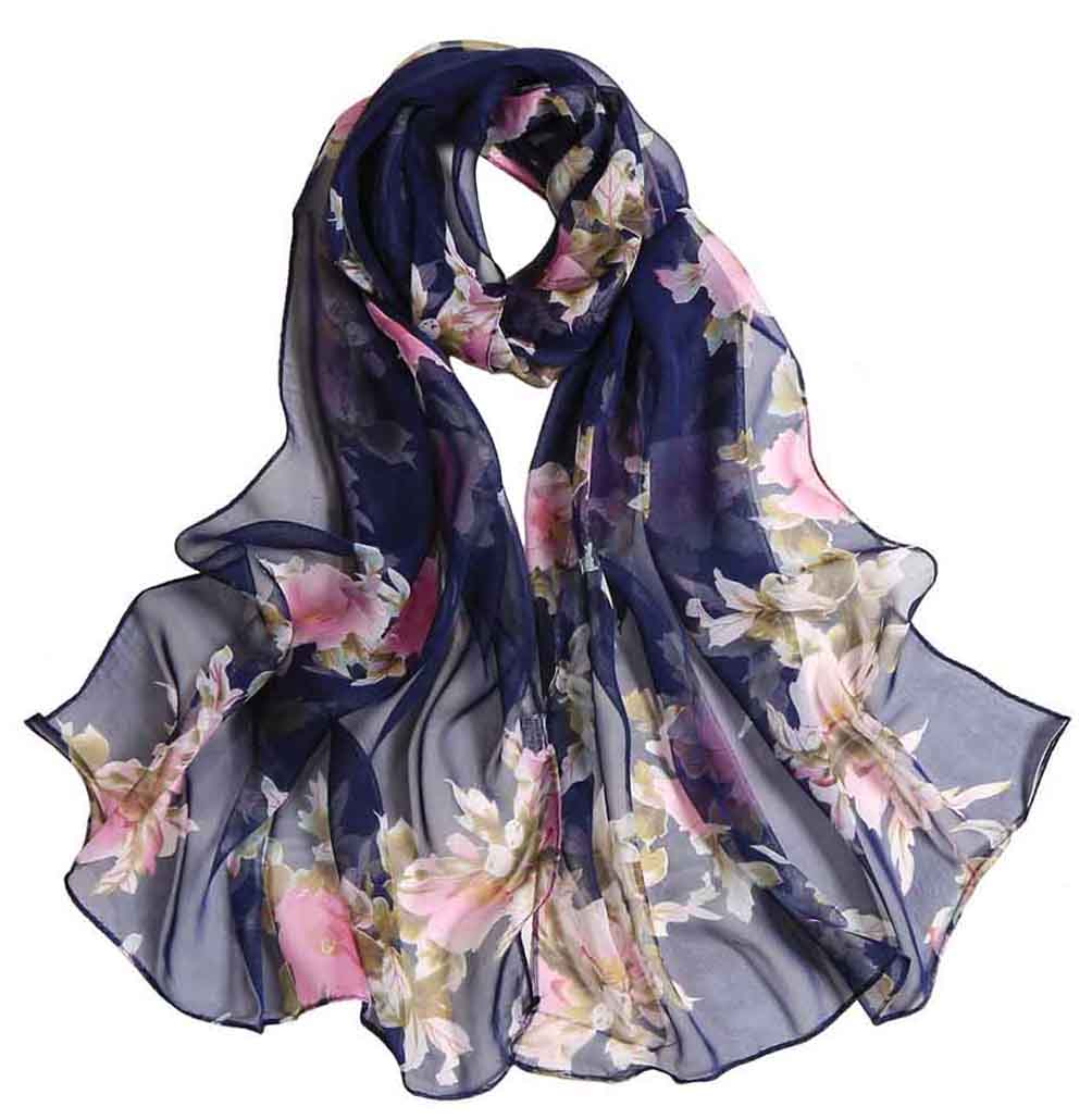 Abstract Expression Silk Scarf