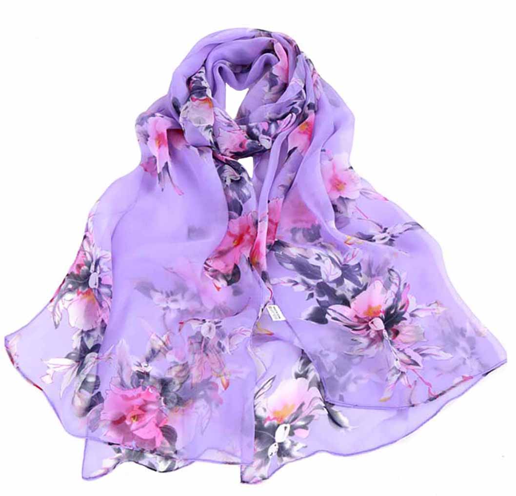 Silk Marble Print Carre