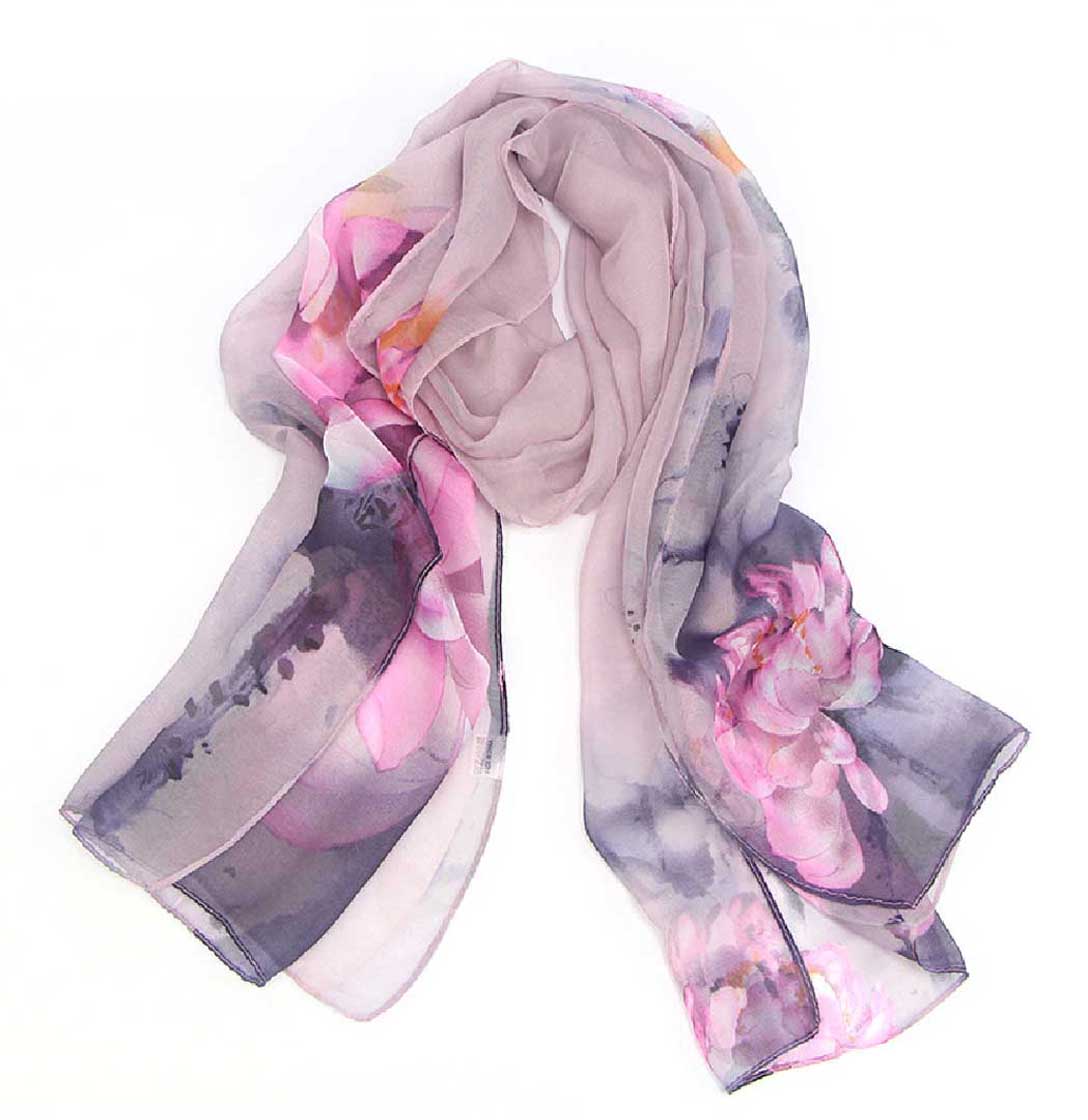 Hand-Rolled Silk Twilly