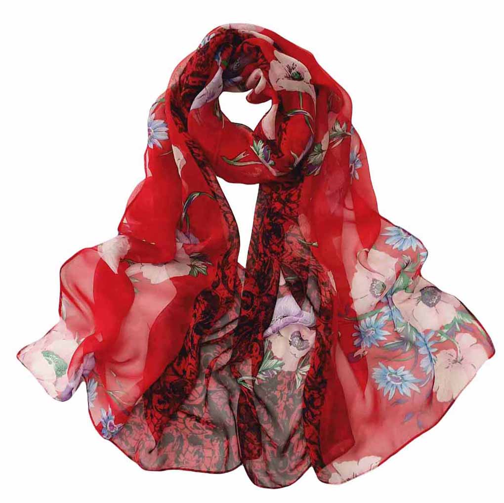 Silk Mousseline Air Scarf